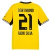 Fotbollskläder Borussia Dortmund Fabio Silva 21 Hemmatröja 2026-27 - Kortärmad Fotbollskläder Borussia Dortmund Fabio Silva 21 Hemmatröja 2026-27 - Kortärmad