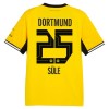 Fotbollskläder Borussia Dortmund Sule 25 Hemmatröja 2026-27 - Kortärmad Fotbollskläder Borussia Dortmund Sule 25 Hemmatröja 2026-27 - Kortärmad