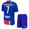 Fotbollskläder Barn Paris Saint-Germain Kvaratskhelia 7 Hemmatröja 2026-27 - Kortärmad