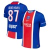 Fotbollskläder Paris Saint-Germain Joao Neves 87 Hemmatröja 2026-27 - Kortärmad
