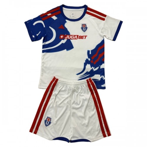 Fotbollskläder Barn Universidad de Chile Bortatröja 2026-27 - Kortärmad Fotbollskläder Barn Universidad de Chile Bortatröja 2026-27 - Kortärmad