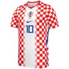 Fotbollskläder Barn Kroatien Modrić 10 Hemmatröja VM 2026 - Kortärmad