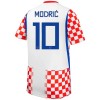 Fotbollskläder Barn Kroatien Modrić 10 Hemmatröja VM 2026 - Kortärmad