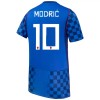 Fotbollskläder Kroatien Modrić 10 Bortatröja VM 2026 - Kortärmad