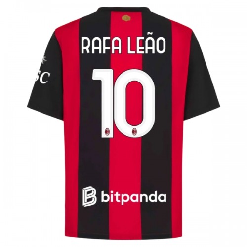 Fotbollskläder AC Milan Rafael Leao 10 Hemmatröja 2026-27 - Kortärmad Fotbollskläder AC Milan Rafael Leao 10 Hemmatröja 2026-27 - Kortärmad