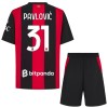 Fotbollskläder Barn AC Milan Pavlovic 31 Hemmatröja 2026-27 - Kortärmad