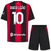 Fotbollskläder Barn AC Milan Rafael Leao 10 Hemmatröja 2026-27 - Kortärmad Fotbollskläder Barn AC Milan Rafael Leao 10 Hemmatröja 2026-27 - Kortärmad
