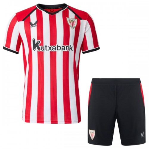 Fotbollskläder Barn Athletic Bilbao Hemmatröja 2026-27 - Kortärmad Fotbollskläder Barn Athletic Bilbao Hemmatröja 2026-27 - Kortärmad