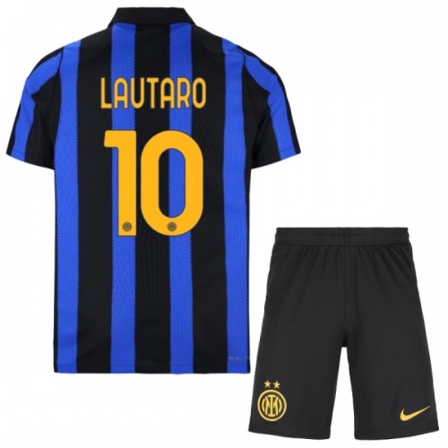 Fotbollskläder Barn Inter Milan Lautaro 10 Hemmatröja 2026-27 - Kortärmad Fotbollskläder Barn Inter Milan Lautaro 10 Hemmatröja 2026-27 - Kortärmad