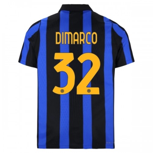 Fotbollskläder Inter Milan Dimarco 32 Hemmatröja 2026-27 - Kortärmad Fotbollskläder Inter Milan Dimarco 32 Hemmatröja 2026-27 - Kortärmad