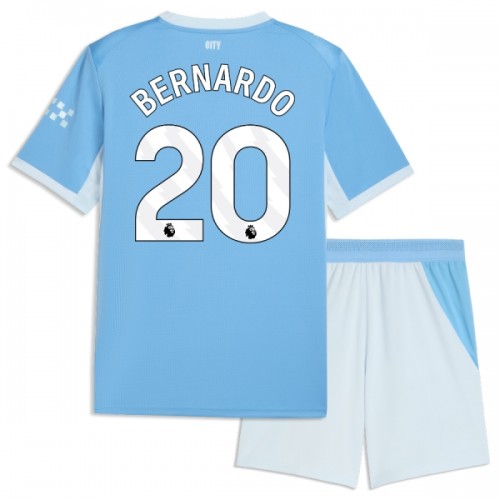 Fotbollskläder Barn Manchester City Bernardo 20 Hemmatröja 2026-27 - Kortärmad Fotbollskläder Barn Manchester City Bernardo 20 Hemmatröja 2026-27 - Kortärmad
