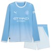 Fotbollskläder Barn Manchester City Hemmatröja 2026-27 - Långärmad Fotbollskläder Barn Manchester City Hemmatröja 2026-27 - Långärmad