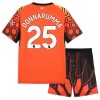 Fotbollskläder Målvakt Barn Manchester City Donnarumma 25 Tredjetröja 2026-27 Orange - Kortärmad Fotbollskläder Målvakt Barn Manchester City Donnarumma 25 Tredjetröja 2026-27 Orange - Kortärmad