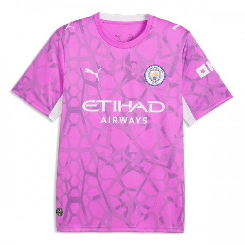 Fotbollskläder Målvakt Manchester City Bortatröja 2026-27 Rosa - Kortärmad Fotbollskläder Målvakt Manchester City Bortatröja 2026-27 Rosa - Kortärmad