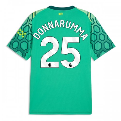 Fotbollskläder Målvakt Manchester City Donnarumma 25 Hemmatröja 2026-27 Grön - Kortärmad Fotbollskläder Målvakt Manchester City Donnarumma 25 Hemmatröja 2026-27 Grön - Kortärmad