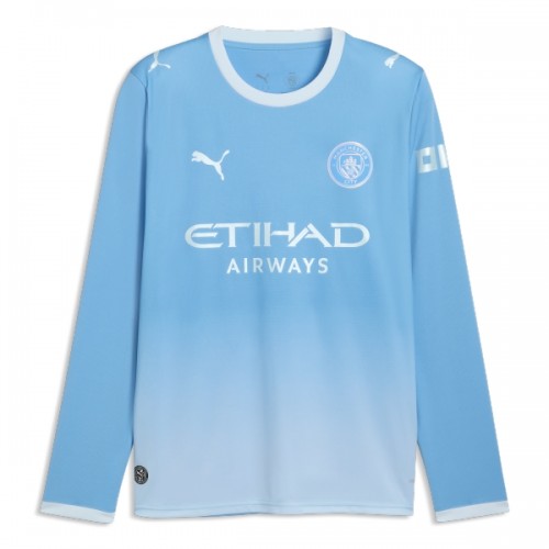 Fotbollskläder Manchester City Hemmatröja 2026-27 - Långärmad Fotbollskläder Manchester City Hemmatröja 2026-27 - Långärmad