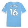 Fotbollskläder Manchester City Rodrigo 16 Hemmatröja 2026-27 - Kortärmad Fotbollskläder Manchester City Rodrigo 16 Hemmatröja 2026-27 - Kortärmad
