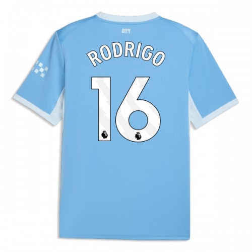 Fotbollskläder Manchester City Rodrigo 16 Hemmatröja 2026-27 - Kortärmad Fotbollskläder Manchester City Rodrigo 16 Hemmatröja 2026-27 - Kortärmad