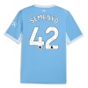 Fotbollskläder Manchester City Semenyo 42 Hemmatröja 2026-27 - Kortärmad Fotbollskläder Manchester City Semenyo 42 Hemmatröja 2026-27 - Kortärmad