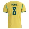 Fotbollskläder Brasilien Bruno Guimaraes 8 Hemmatröja VM 2026 - Kortärmad