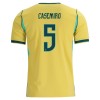 Fotbollskläder Brasilien Casemiro 5 Hemmatröja VM 2026 - Kortärmad Fotbollskläder Brasilien Casemiro 5 Hemmatröja VM 2026 - Kortärmad