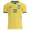 Fotbollskläder Brasilien Estevao 20 Hemmatröja VM 2026 - Kortärmad