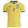 Fotbollskläder Brasilien Vini JR. 7 Hemmatröja VM 2026 - Kortärmad
