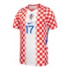 Fotbollskläder Kroatien P. Sucic 17 Hemmatröja VM 2026 - Kortärmad