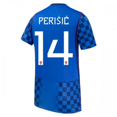 Fotbollskläder Kroatien Perišić 14 Bortatröja VM 2026 - Kortärmad Fotbollskläder Kroatien Perišić 14 Bortatröja VM 2026 - Kortärmad