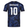 Fotbollskläder Argentina Maradona 10 Bortatröja VM 2026 - Kortärmad Fotbollskläder Argentina Maradona 10 Bortatröja VM 2026 - Kortärmad