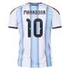 Fotbollskläder Argentina Maradona 10 Hemmatröja VM 2026 - Kortärmad Fotbollskläder Argentina Maradona 10 Hemmatröja VM 2026 - Kortärmad