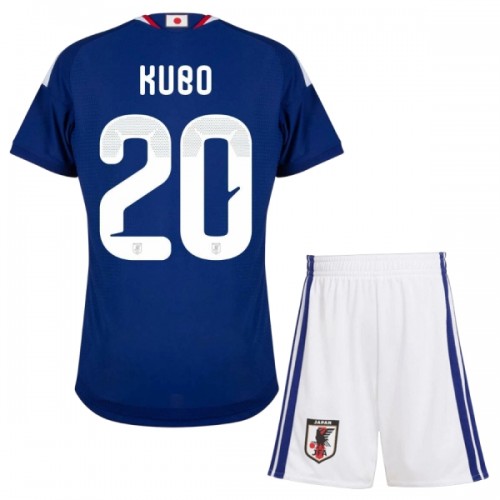 Fotbollskläder Barn Japan Kubo 20 Hemmatröja VM 2026 - Kortärmad Fotbollskläder Barn Japan Kubo 20 Hemmatröja VM 2026 - Kortärmad