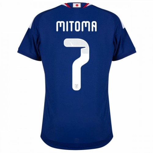 Fotbollskläder Japan Mitoma 7 Hemmatröja VM 2026 - Kortärmad Fotbollskläder Japan Mitoma 7 Hemmatröja VM 2026 - Kortärmad