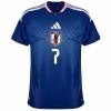 Fotbollskläder Japan Mitoma 7 Hemmatröja VM 2026 - Kortärmad