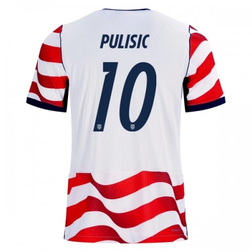 Fotbollskläder USA Pulisic 10 Hemmatröja VM 2026 - Kortärmad Fotbollskläder USA Pulisic 10 Hemmatröja VM 2026 - Kortärmad