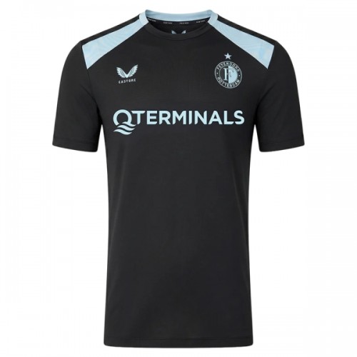 Feyenoord Rotterdam Tränings tröjor 2026-27 Svart - Kortärmad Feyenoord Rotterdam Tränings tröjor 2026-27 Svart - Kortärmad