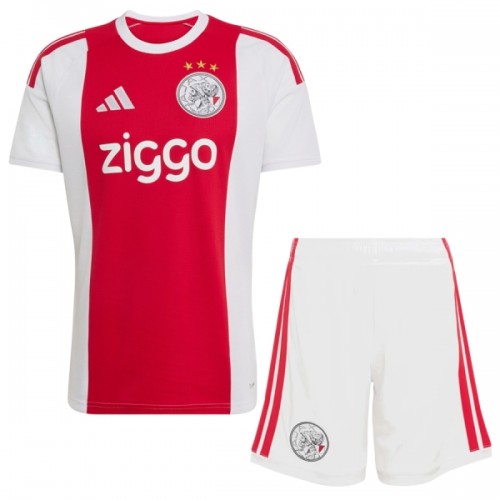 Fotbollskläder Barn Ajax Amsterdam Hemmatröja 2026-27 - Kortärmad Fotbollskläder Barn Ajax Amsterdam Hemmatröja 2026-27 - Kortärmad