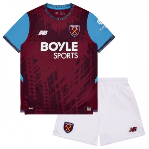 Fotbollskläder Barn West Ham United Hemmatröja 2026-27 - Kortärmad Fotbollskläder Barn West Ham United Hemmatröja 2026-27 - Kortärmad