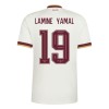 Fotbollskläder Barn Spanien 2 Stars Lamine Yamal 19 Bortatröja VM 2026 - Kortärmad