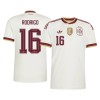 Fotbollskläder Spanien 2 Stars Rodrigo 16 Bortatröja VM 2026 - Kortärmad Fotbollskläder Spanien 2 Stars Rodrigo 16 Bortatröja VM 2026 - Kortärmad