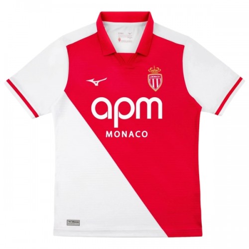 Fotbollskläder AS Monaco Hemmatröja 2026-27 - Kortärmad Fotbollskläder AS Monaco Hemmatröja 2026-27 - Kortärmad
