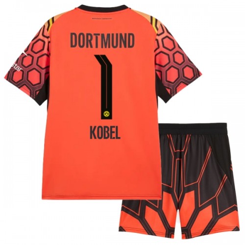 Fotbollskläder Målvakt Barn Borussia Dortmund Kobel 1 Hemmatröja 2026-27 Orange - Kortärmad Fotbollskläder Målvakt Barn Borussia Dortmund Kobel 1 Hemmatröja 2026-27 Orange - Kortärmad