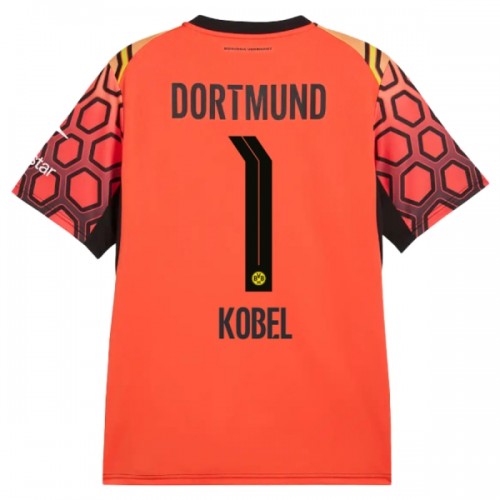 Fotbollskläder Målvakt Borussia Dortmund Kobel 1 Hemmatröja 2026-27 Orange - Kortärmad Fotbollskläder Målvakt Borussia Dortmund Kobel 1 Hemmatröja 2026-27 Orange - Kortärmad