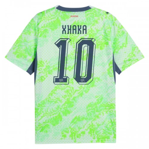 Fotbollskläder Schweiz Granit Xhaka 10 Bortatröja VM 2026 - Kortärmad Fotbollskläder Schweiz Granit Xhaka 10 Bortatröja VM 2026 - Kortärmad