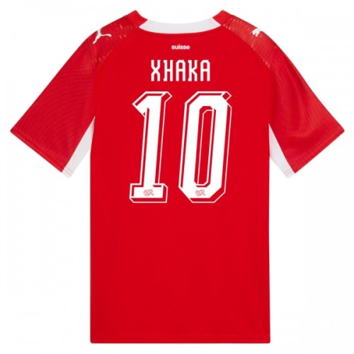Fotbollskläder Schweiz Granit Xhaka 10 Hemmatröja VM 2026 - Kortärmad Fotbollskläder Schweiz Granit Xhaka 10 Hemmatröja VM 2026 - Kortärmad