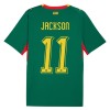 Fotbollskläder Senegal Jackson 11 Bortatröja VM 2026 - Kortärmad Fotbollskläder Senegal Jackson 11 Bortatröja VM 2026 - Kortärmad