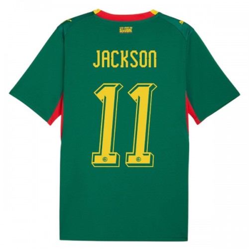 Fotbollskläder Senegal Jackson 11 Bortatröja VM 2026 - Kortärmad Fotbollskläder Senegal Jackson 11 Bortatröja VM 2026 - Kortärmad