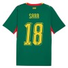 Fotbollskläder Senegal Sarr 18 Bortatröja VM 2026 - Kortärmad