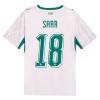 Fotbollskläder Senegal Sarr 18 Hemmatröja VM 2026 - Kortärmad Fotbollskläder Senegal Sarr 18 Hemmatröja VM 2026 - Kortärmad