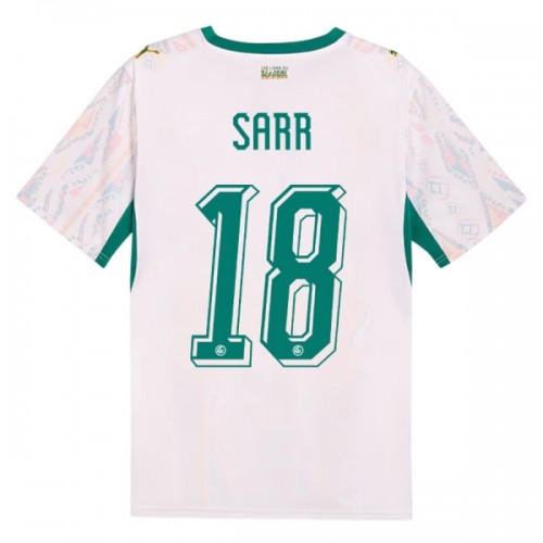 Fotbollskläder Senegal Sarr 18 Hemmatröja VM 2026 - Kortärmad Fotbollskläder Senegal Sarr 18 Hemmatröja VM 2026 - Kortärmad